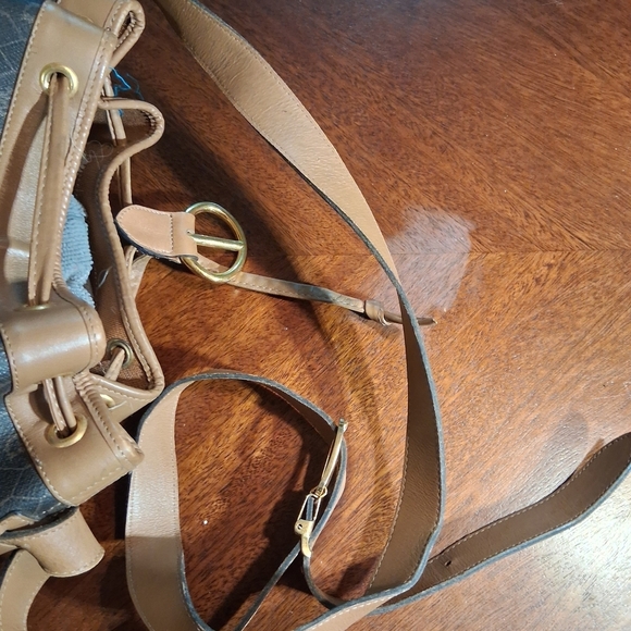 Dior Elegant Brown and Tan Designer Bucket Bag main image 10